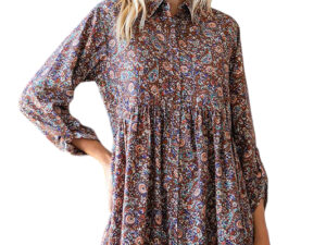 PAISLEY BABYDOLL DRESS