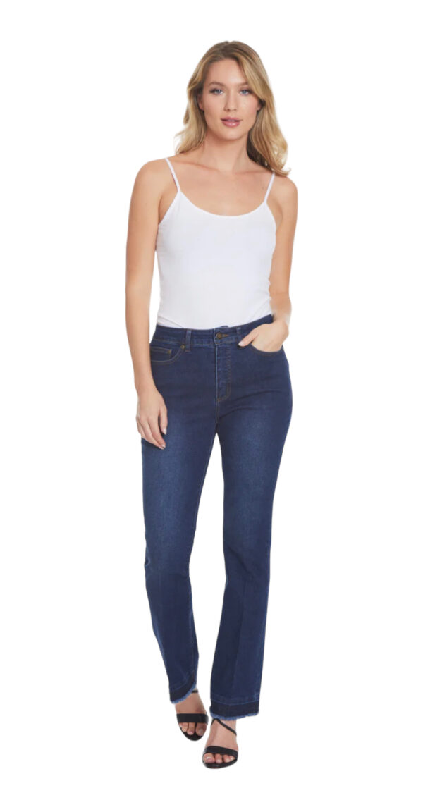 MULTIPLES ZIP FRONT RELEASED HEM BOOTCUT - Image 3