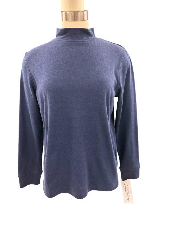 SOUTHERN LADY LONG SLEEVE MOCK NECK KNIT TOP