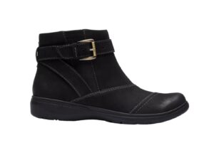 CLARKS CARLEIGH DALIA BLACK NUBUCK