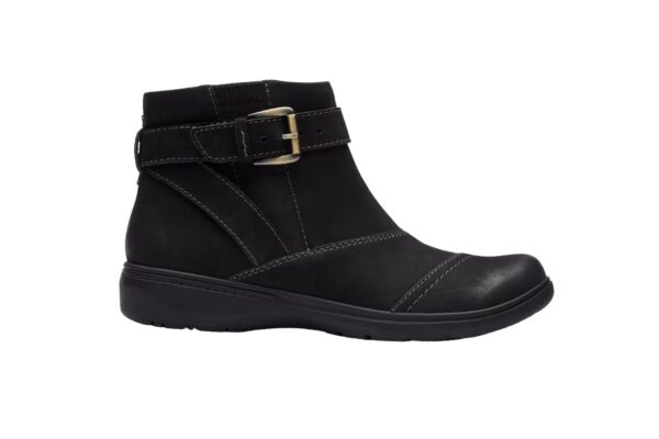 CLARKS CARLEIGH DALIA BLACK NUBUCK