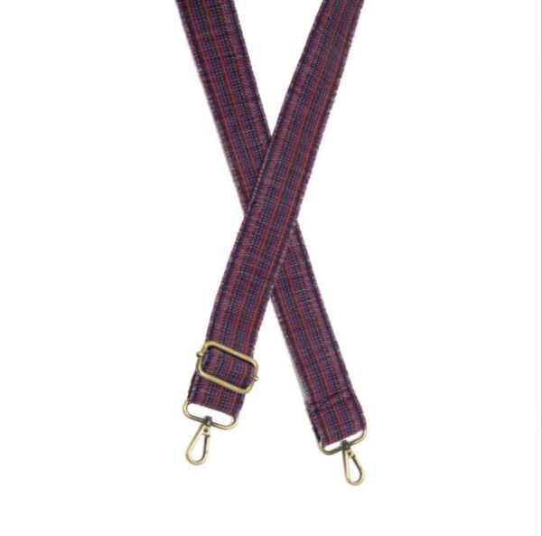 JOY SUSAN 1.5" EYELASH TRIM GUITAR STRAP - Image 4