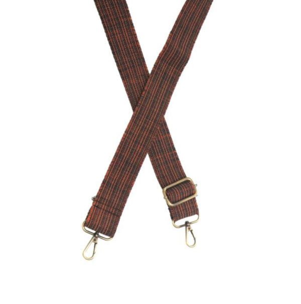 JOY SUSAN 1.5" EYELASH TRIM GUITAR STRAP - Image 3