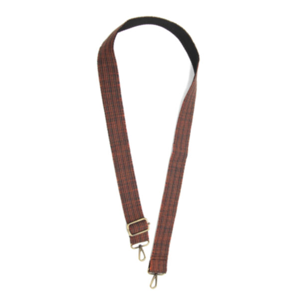 JOY SUSAN 1.5" EYELASH TRIM GUITAR STRAP - Image 2