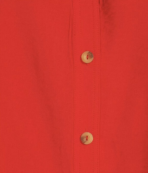 MULTIPLES Y NECK CRINKLE WOVEN BLOUSE*NOW 75% OFF* - Image 2