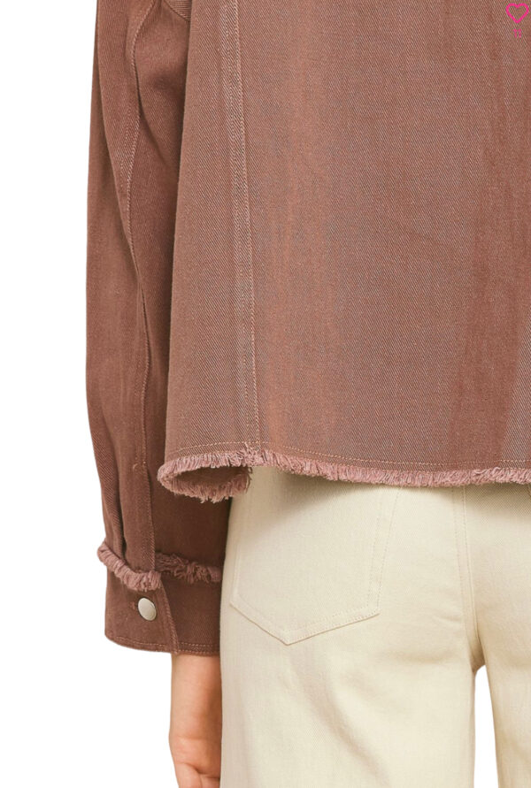 FRAYED EDGE JACKET*NOW 75% OFF* - Image 8