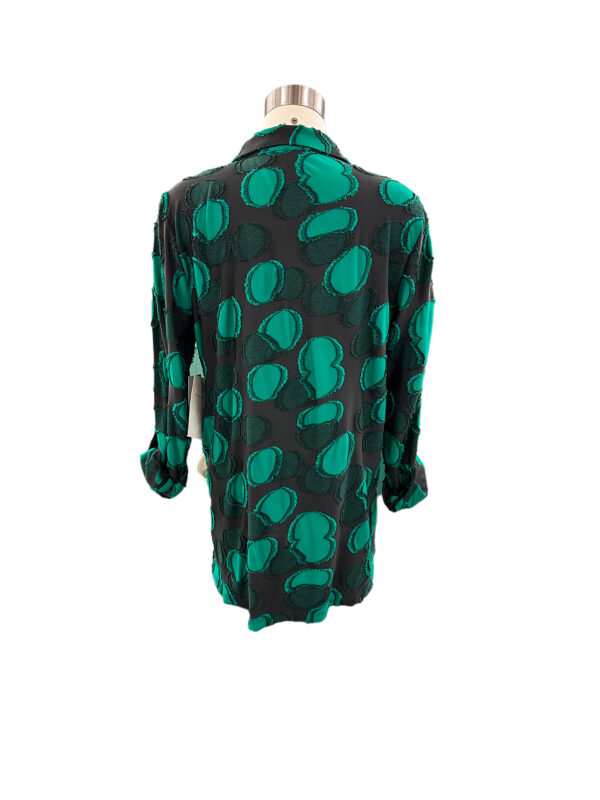 MULTIPLES JACQUARD KNIT BLOUSE*NOW 75% OFF* - Image 3