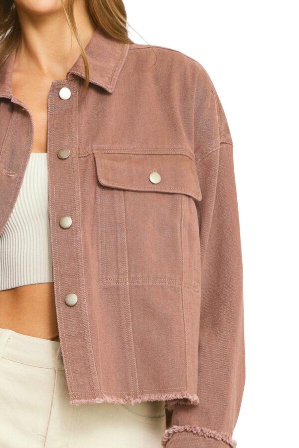 FRAYED EDGE JACKET*NOW 75% OFF* - Image 7