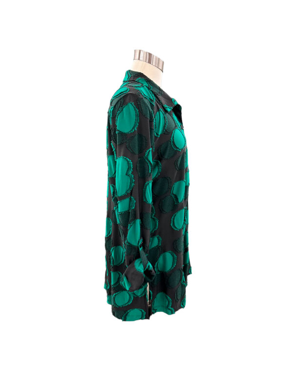 MULTIPLES JACQUARD KNIT BLOUSE*NOW 75% OFF* - Image 2
