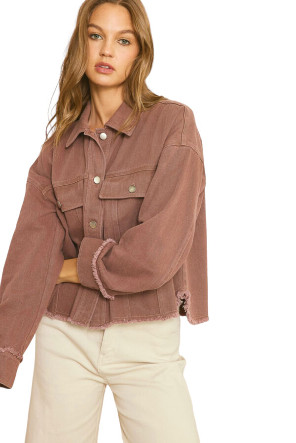 FRAYED EDGE JACKET*NOW 75% OFF* - Image 6
