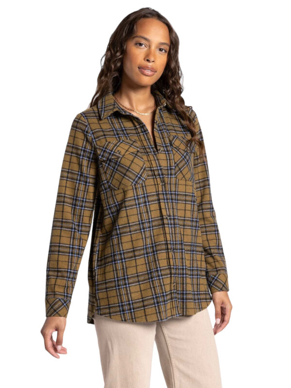 PLAID JASPER TUNIC*NOW 75% OFF*