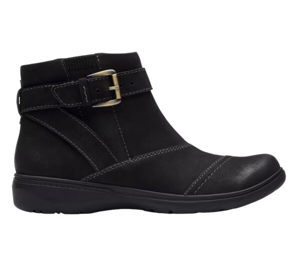 CLARKS CARLEIGH DALIA BLACK NUBUCK - Image 6