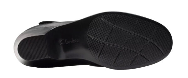 CLARKS EMILY 2 MABEL BLACK LEATHER - Image 4