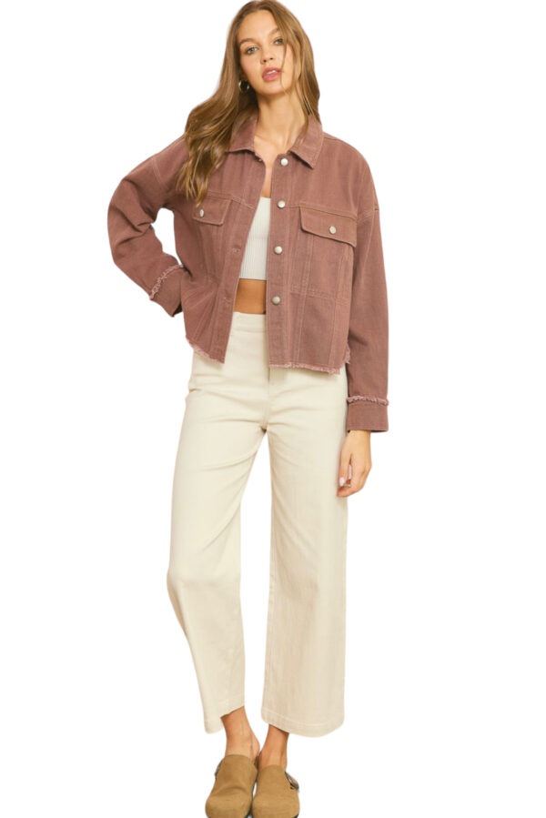 FRAYED EDGE JACKET*NOW 75% OFF* - Image 5