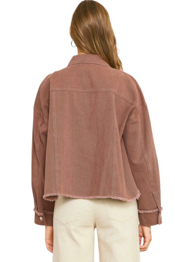 FRAYED EDGE JACKET*NOW 75% OFF* - Image 4