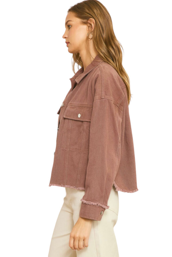 FRAYED EDGE JACKET*NOW 75% OFF* - Image 3