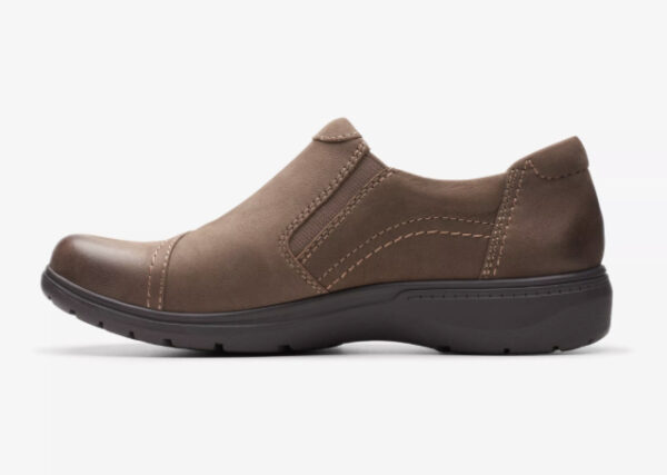 CLARKS CARLEIGH RAY TAUPE NUBUCK - Image 6