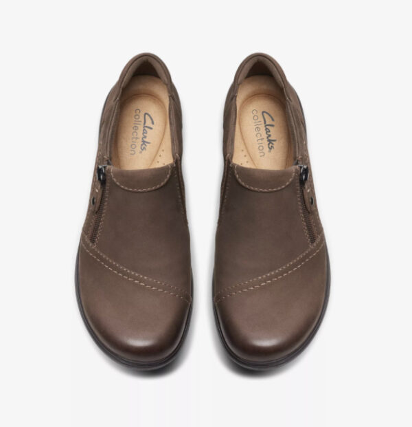 CLARKS CARLEIGH RAY TAUPE NUBUCK - Image 2