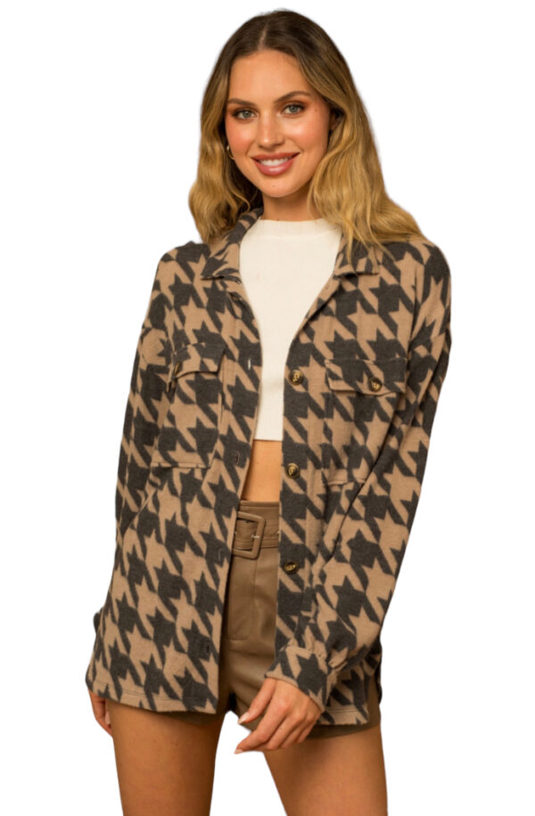 HOUNDSTOOTH SHACKET