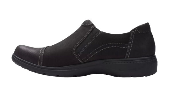 CLARKS CARLEIGH RAY BLACK NUBUCK - Image 2