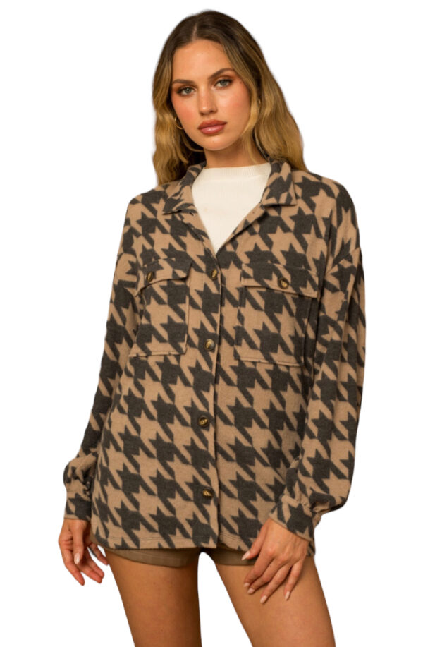 HOUNDSTOOTH SHACKET - Image 5
