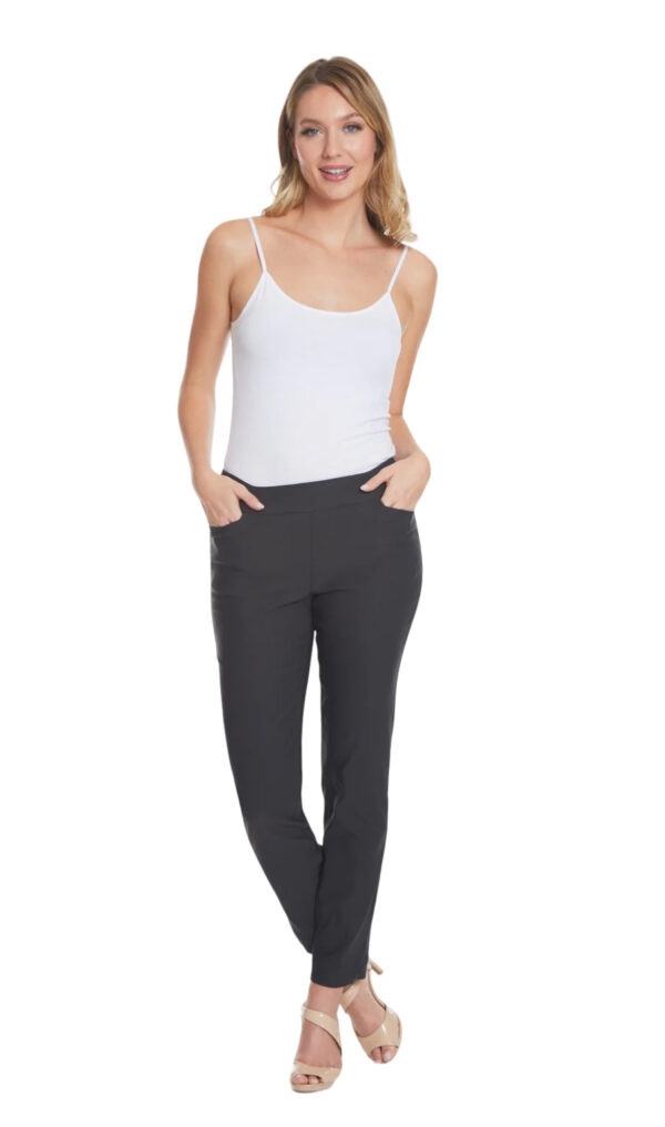 MULTIPLES PULL-ON ANKLE PANT WITH POCKETS - Image 3