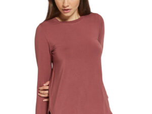 EMMA TOP IN RUSTIC RED