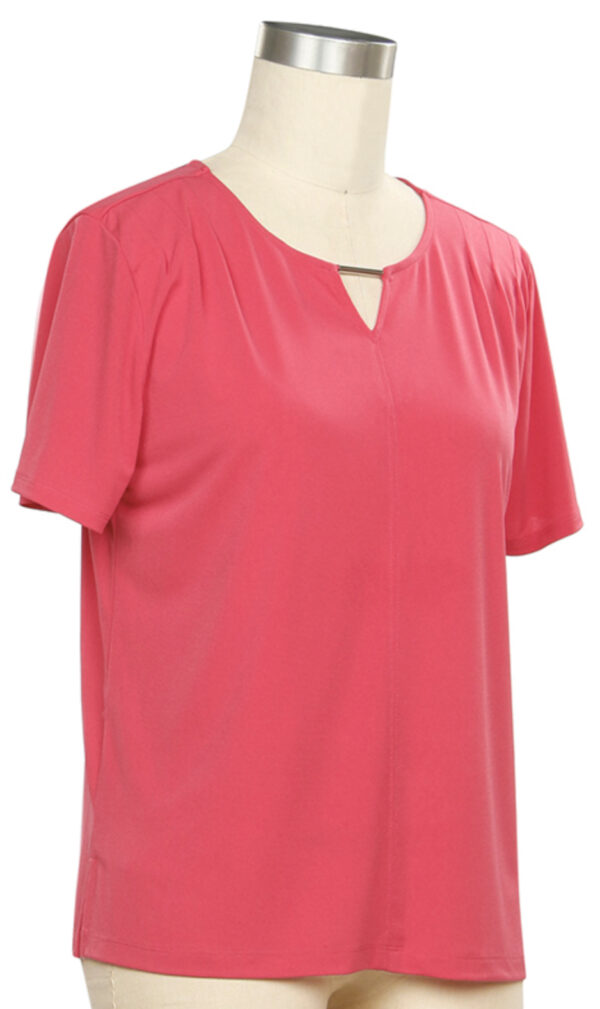 SOUTHERN LADY SOLID SHORT SLEEVE TOP - Image 3