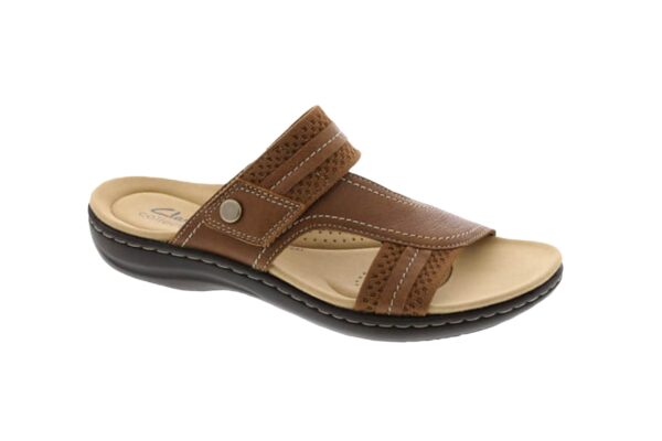 CLARKS LAURIEANN CARA TAN LEATHER