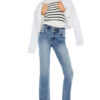 KAN CAN MEDIUM WASH HIGH RISE SLIM STRAIGHT - Image 10