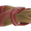 CLARKS LAURIEANN CARA RED LEATHER - Image 6