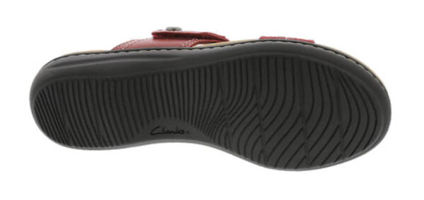 CLARKS LAURIEANN CARA RED LEATHER - Image 5