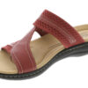 CLARKS LAURIEANN CARA RED LEATHER - Image 4