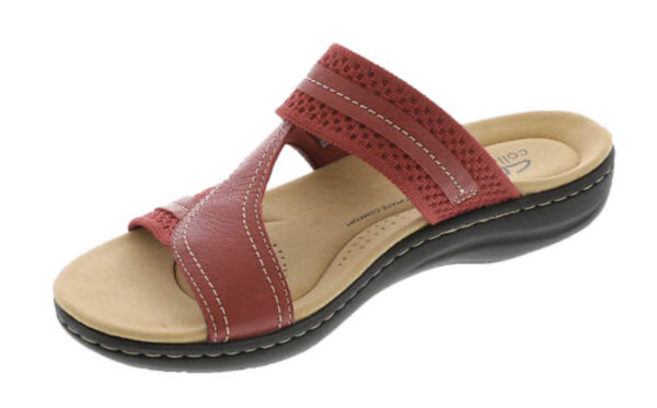 CLARKS LAURIEANN CARA RED LEATHER - Image 4