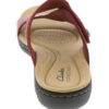 CLARKS LAURIEANN CARA RED LEATHER - Image 2