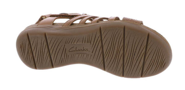 CLARKS APRIL BELLE TAN LEATHER - Image 5