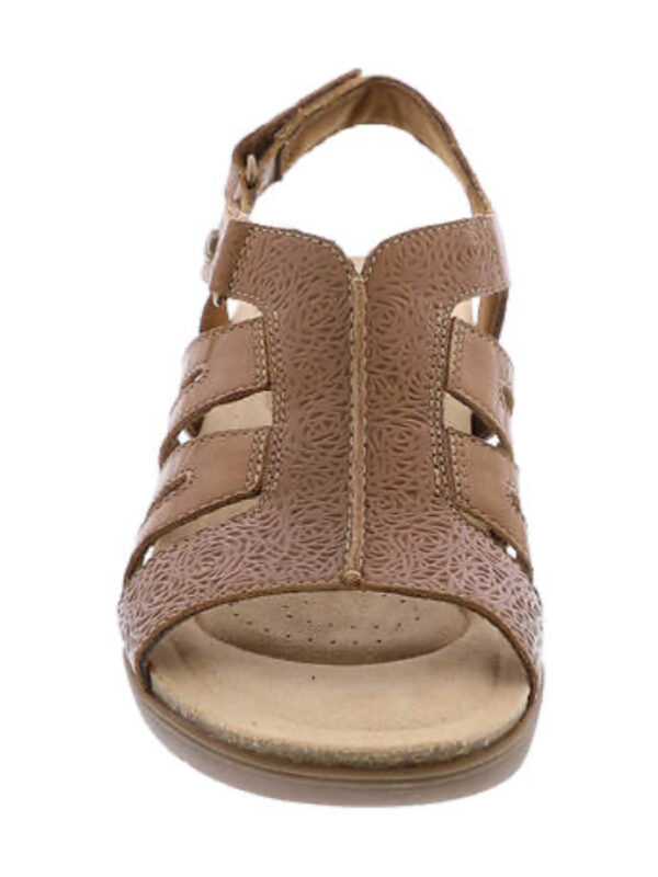 CLARKS APRIL BELLE TAN LEATHER - Image 3