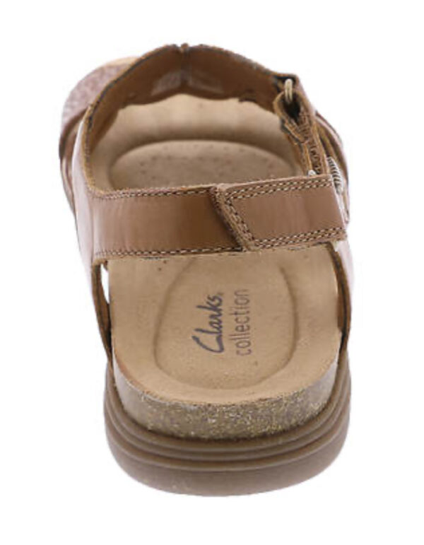 CLARKS APRIL BELLE TAN LEATHER - Image 2