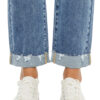 KAN CAN MEDIUM WASH HIGH RISE SLIM STRAIGHT - Image 9