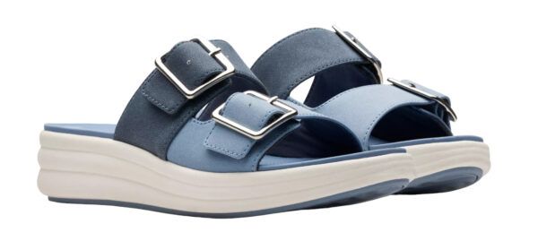 CLARKS DRIFT BUCKLE DENIM COMBO - Image 7