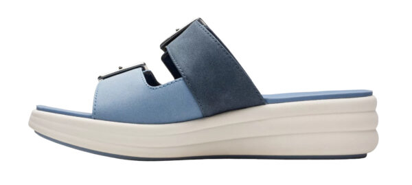 CLARKS DRIFT BUCKLE DENIM COMBO - Image 3