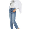 KAN CAN MEDIUM WASH HIGH RISE SLIM STRAIGHT - Image 3