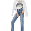KAN CAN MEDIUM WASH HIGH RISE SLIM STRAIGHT - Image 2