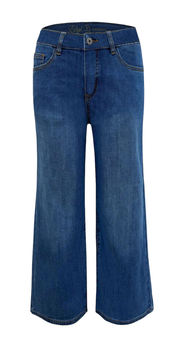 ETHYL WIDE LEG DENIM JEAN - Image 4