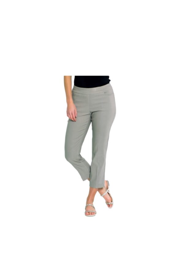 MULTIPLES NICKEL CROP PANT WITH POCKETS