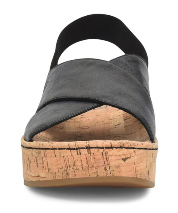 BORN SHOES SANDRA PLATFORM SANDAL IN BLACK - Image 3