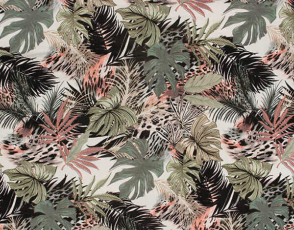 SOUTHERN LADY 3/4 SLEEVE TROPICAL PRINT TOP - Image 2