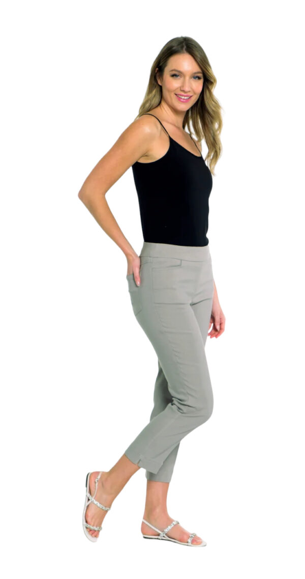 MULTIPLES NICKEL CROP PANT WITH POCKETS - Image 7