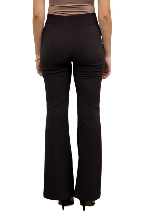 HIGH WAISTED FLARE DRESS PANTS - Image 7
