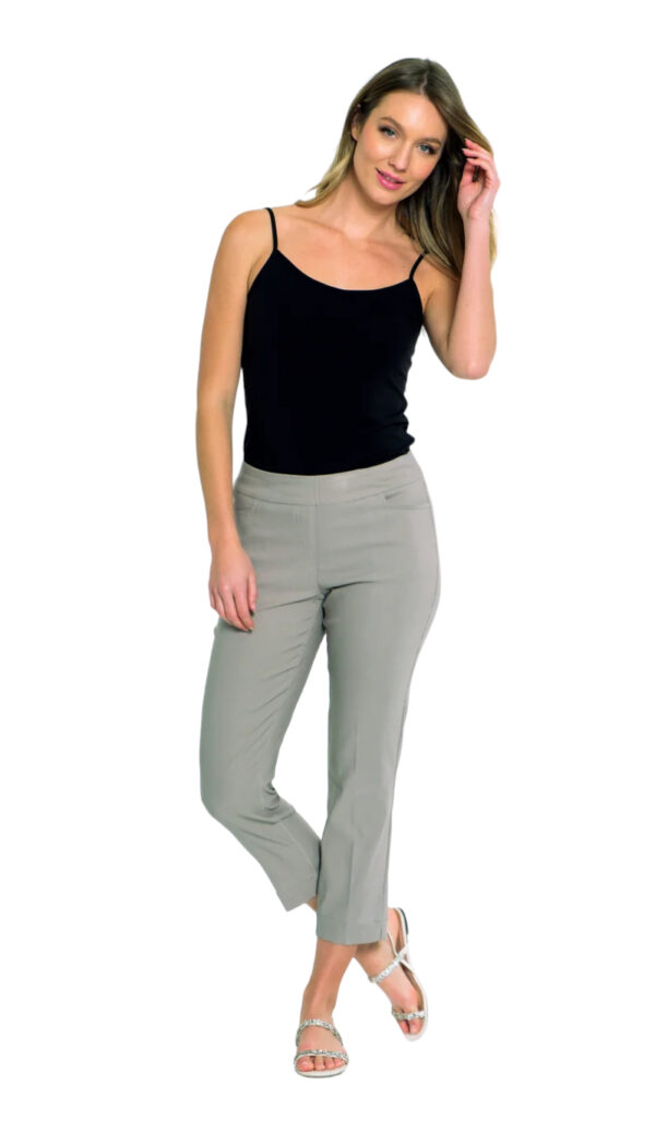 MULTIPLES NICKEL CROP PANT WITH POCKETS - Image 5